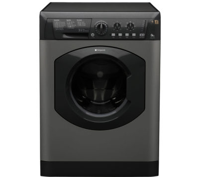 HOTPOINT  HE8L493G Washing Machine - Graphite